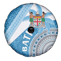 Fiji Rugby Bati Spare Tire Cover Tapa Pattern