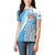 Custom Fiji Rugby Bati Women Polo Shirt Tapa Pattern