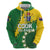 Custom Cook Islands Rugby Kukis Hoodie Circle Stars