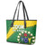 Cook Islands Rugby Kukis Leather Tote Bag Circle Stars