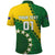 Custom Cook Islands Rugby Kukis Polo Shirt Circle Stars