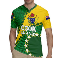 Custom Cook Islands Rugby Kukis Rugby Jersey Circle Stars
