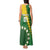 Custom Cook Islands Rugby Kukis Tank Maxi Dress Circle Stars