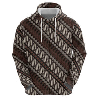 Yogyakarta Parang Batik Motifs Hoodie Indonesian Traditional Pattern
