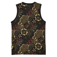 Batik Sekar Jagad Basketball Jersey Indonesian Traditional Pattern