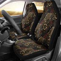 Batik Sekar Jagad Car Seat Cover Indonesian Traditional Pattern