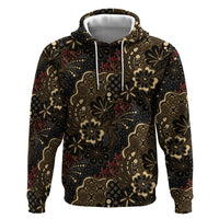 Batik Sekar Jagad Hoodie Indonesian Traditional Pattern