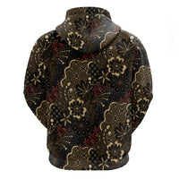 Batik Sekar Jagad Hoodie Indonesian Traditional Pattern