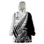 New Zealand Silver Fern Rugby Wearable Blanket Hoodie Aotearoa Maori Black Version LT01 One Size Black - Polynesian Pride