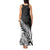 New Zealand Silver Fern Rugby Tank Maxi Dress Aotearoa Maori White Version LT01 - Polynesian Pride