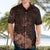 Bula Fiji Masi Hawaiian Shirt Fijian Tapa Vintage Dark Brown Version LT01 - Polynesian Pride