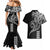 Hawaii Valentine Couples Matching Mermaid Dress and Hawaiian Shirt Kakau Polynesian Heart LT01 - Polynesian Pride