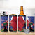 Personalised Haiti Le Marron Inconnu 4 in 1 Can Cooler Tumbler Dashiki Mix Polynesian Pattern