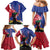 Personalised Haiti Le Marron Inconnu Family Matching Mermaid Dress and Hawaiian Shirt Dashiki Mix Polynesian Pattern
