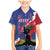 Personalised Haiti Le Marron Inconnu Family Matching Mermaid Dress and Hawaiian Shirt Dashiki Mix Polynesian Pattern