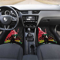 Ayiti Neg Marron Car Mats Dashiki Mix Polynesian Pattern