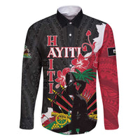 Personalised Ayiti Neg Marron Family Matching Tank Maxi Dress and Hawaiian Shirt Dashiki Mix Polynesian Pattern