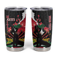 Personalised Ayiti Neg Marron Tumbler Cup Dashiki Mix Polynesian Pattern