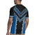 Blue Niho Taniwha Mix Poutama Rugby Jersey Unique Taniko Aotearoa