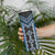 Blue Niho Taniwha Mix Poutama Skinny Tumbler Unique Taniko Aotearoa