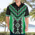 Green Niho Taniwha Mix Poutama Hawaiian Shirt Unique Taniko Aotearoa