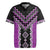 Purple Niho Taniwha Mix Poutama Rugby Jersey Unique Taniko Aotearoa