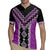 Purple Niho Taniwha Mix Poutama Rugby Jersey Unique Taniko Aotearoa