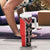 Red Niho Taniwha Mix Poutama Tumbler With Handle Unique Taniko Aotearoa