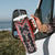Red Niho Taniwha Mix Poutama Tumbler With Handle Unique Taniko Aotearoa