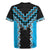 Sky Blue Niho Taniwha Mix Poutama Rugby Jersey Unique Taniko Aotearoa