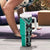 Teal Niho Taniwha Mix Poutama Tumbler With Handle Unique Taniko Aotearoa