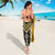 Yellow Niho Taniwha Mix Poutama Sarong Unique Taniko Aotearoa