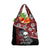 Hawaii Halloween Grocery Bag Hibiscus Skull Kakau Pattern