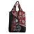 Hawaii Halloween Grocery Bag Hibiscus Skull Kakau Pattern