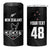 Custom New Zealand Cricket 4 in 1 Can Cooler Tumbler Aotearoa Black Cap Come On