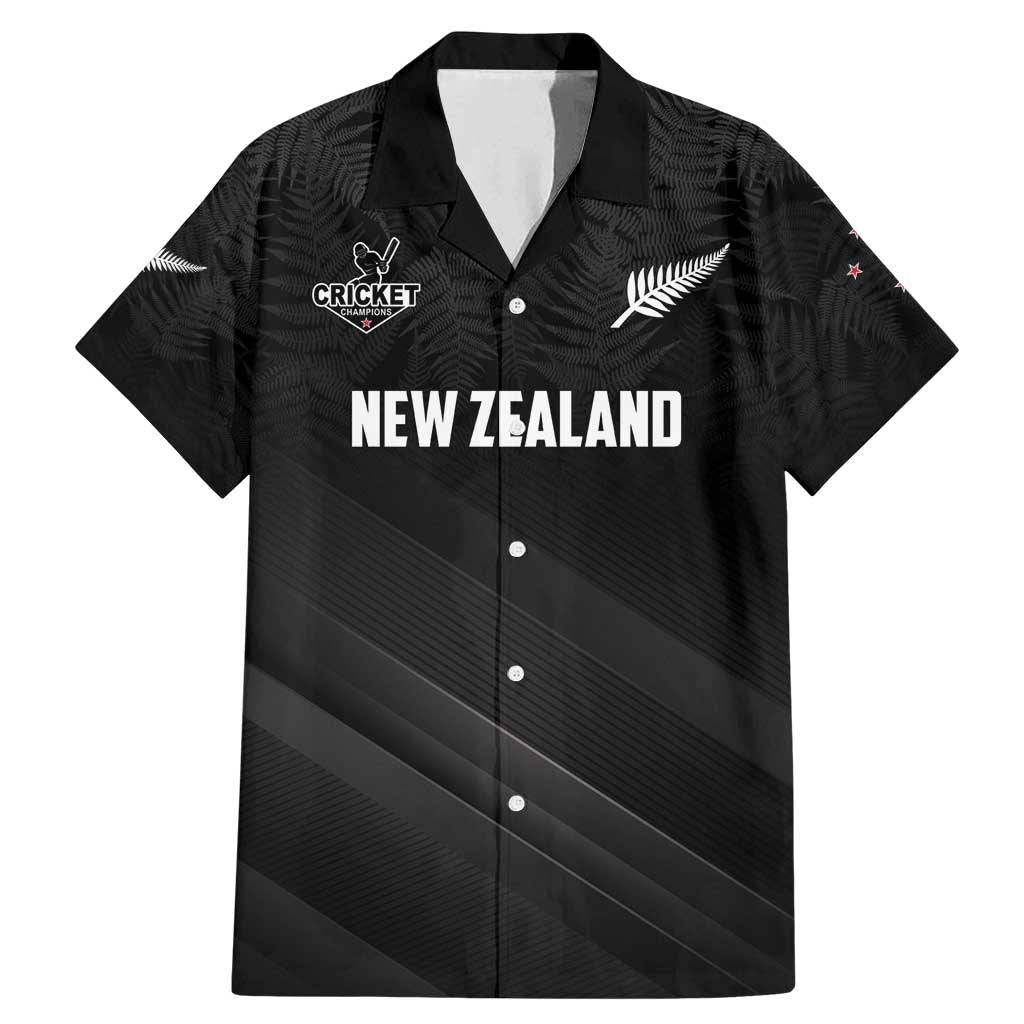 Custom New Zealand Cricket Family Matching Mermaid Dress and Hawaiian Shirt Aotearoa Black Cap Come On