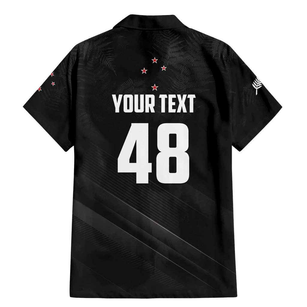 Custom New Zealand Cricket Family Matching Mermaid Dress and Hawaiian Shirt Aotearoa Black Cap Come On