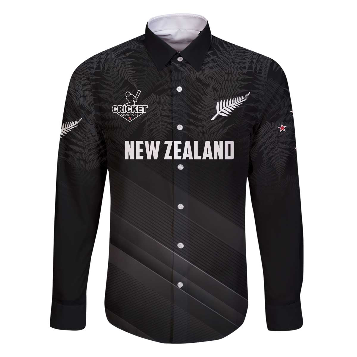 Custom New Zealand Cricket Family Matching Off The Shoulder Long Sleeve Dress and Hawaiian Shirt Aotearoa Black Cap Come On