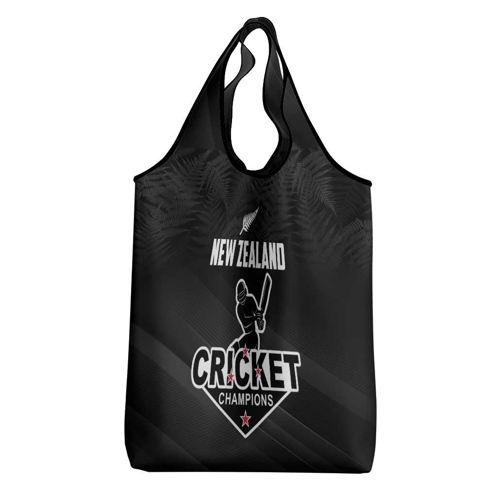 New Zealand Cricket Grocery Bag Aotearoa Black Cap Come On