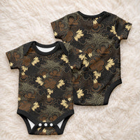 Javanese Batik Semen Baby Onesie Indonesian Traditional Pattern LT01 - Polynesian Pride
