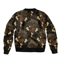 Javanese Batik Semen Bomber Jacket Indonesian Traditional Pattern LT01 - Polynesian Pride