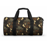 Javanese Batik Semen Duffle Bag Indonesian Traditional Pattern LT01 One size Black - Polynesian Pride