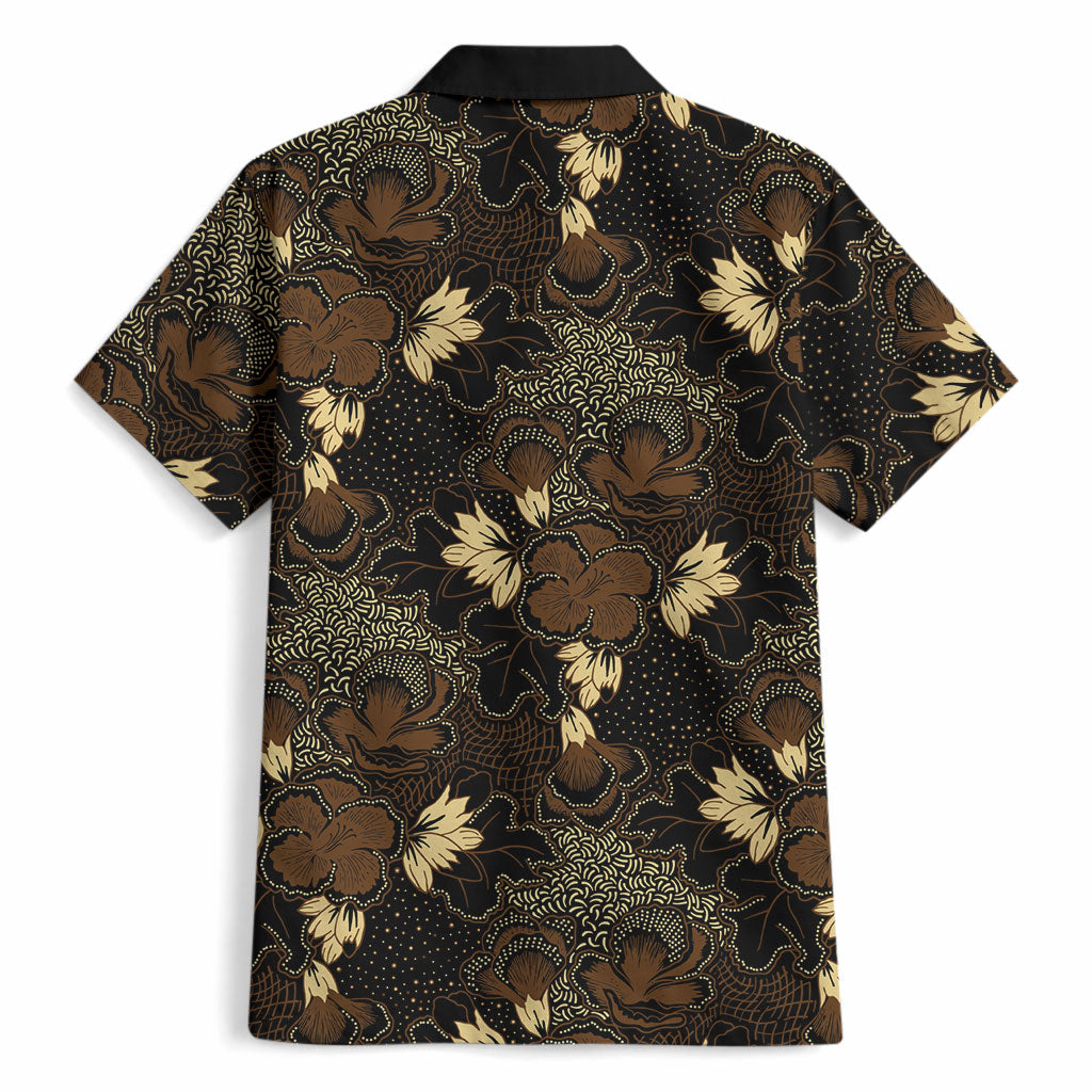 Javanese Batik Semen Hawaiian Shirt Indonesian Traditional Pattern LT01 - Polynesian Pride