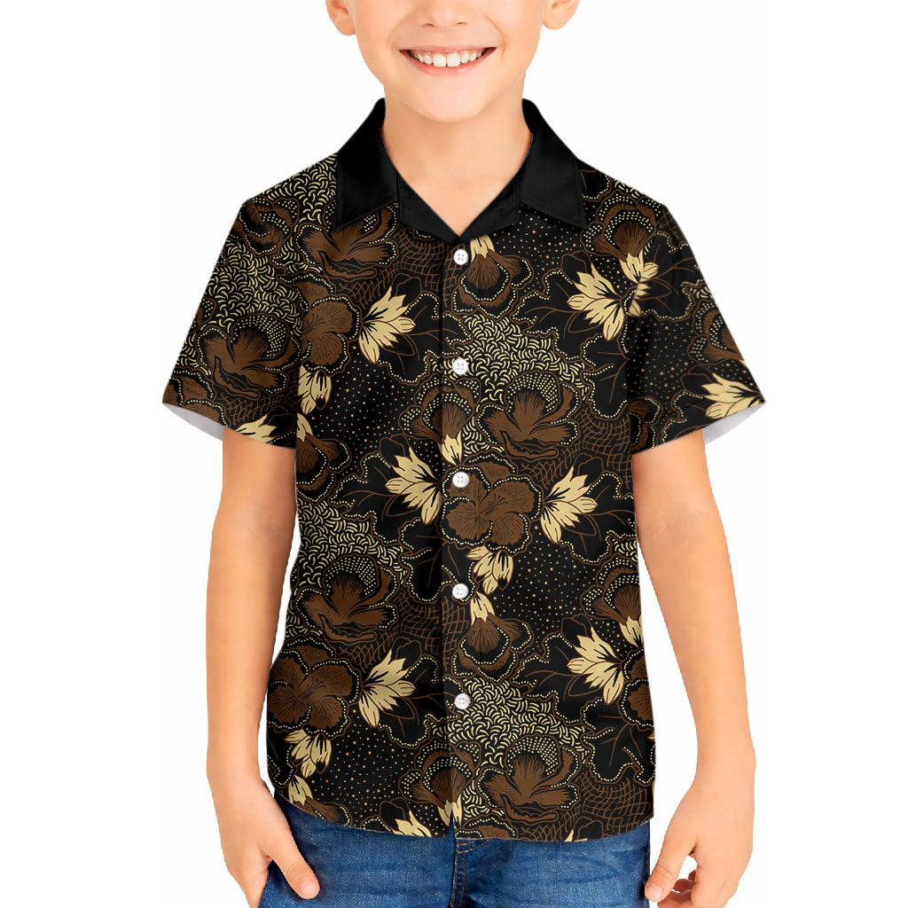 Javanese Batik Semen Hawaiian Shirt Indonesian Traditional Pattern LT01 - Polynesian Pride