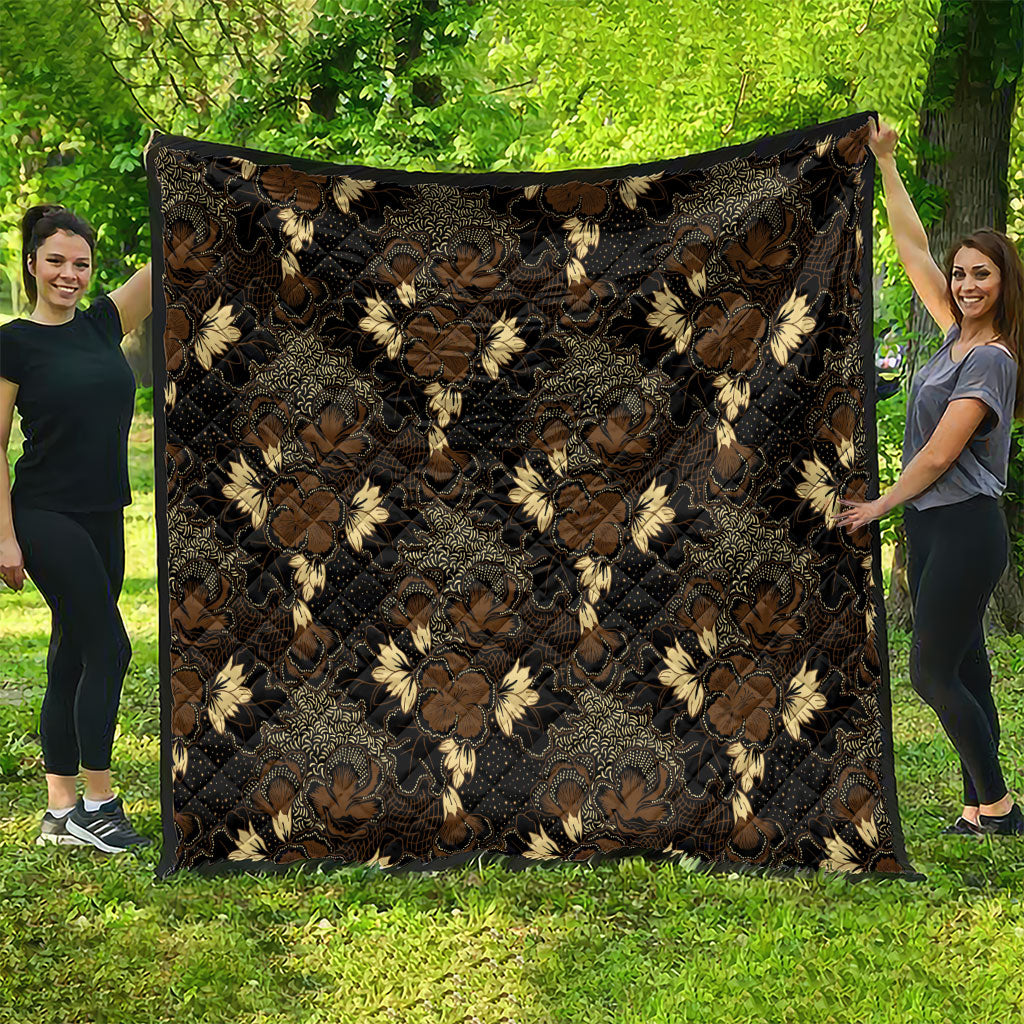Javanese Batik Semen Quilt Indonesian Traditional Pattern