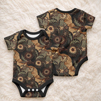 Batik Pedalaman Semen Lereng Style Baby Onesie Indonesian Traditional Pattern LT01 - Polynesian Pride