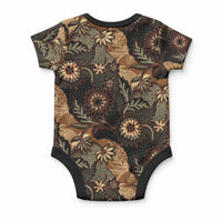 Batik Pedalaman Semen Lereng Style Baby Onesie Indonesian Traditional Pattern LT01 - Polynesian Pride
