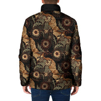 Batik Pedalaman Semen Lereng Style Padded Jacket Indonesian Traditional Pattern
