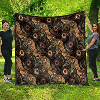 Batik Pedalaman Semen Lereng Style Quilt Indonesian Traditional Pattern LT01 - Polynesian Pride