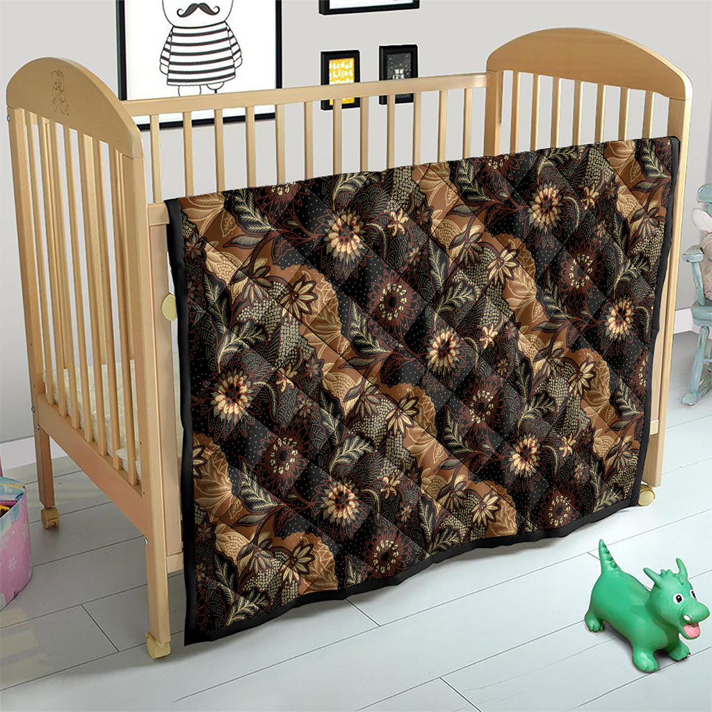 Batik Pedalaman Semen Lereng Style Quilt Indonesian Traditional Pattern LT01 - Polynesian Pride